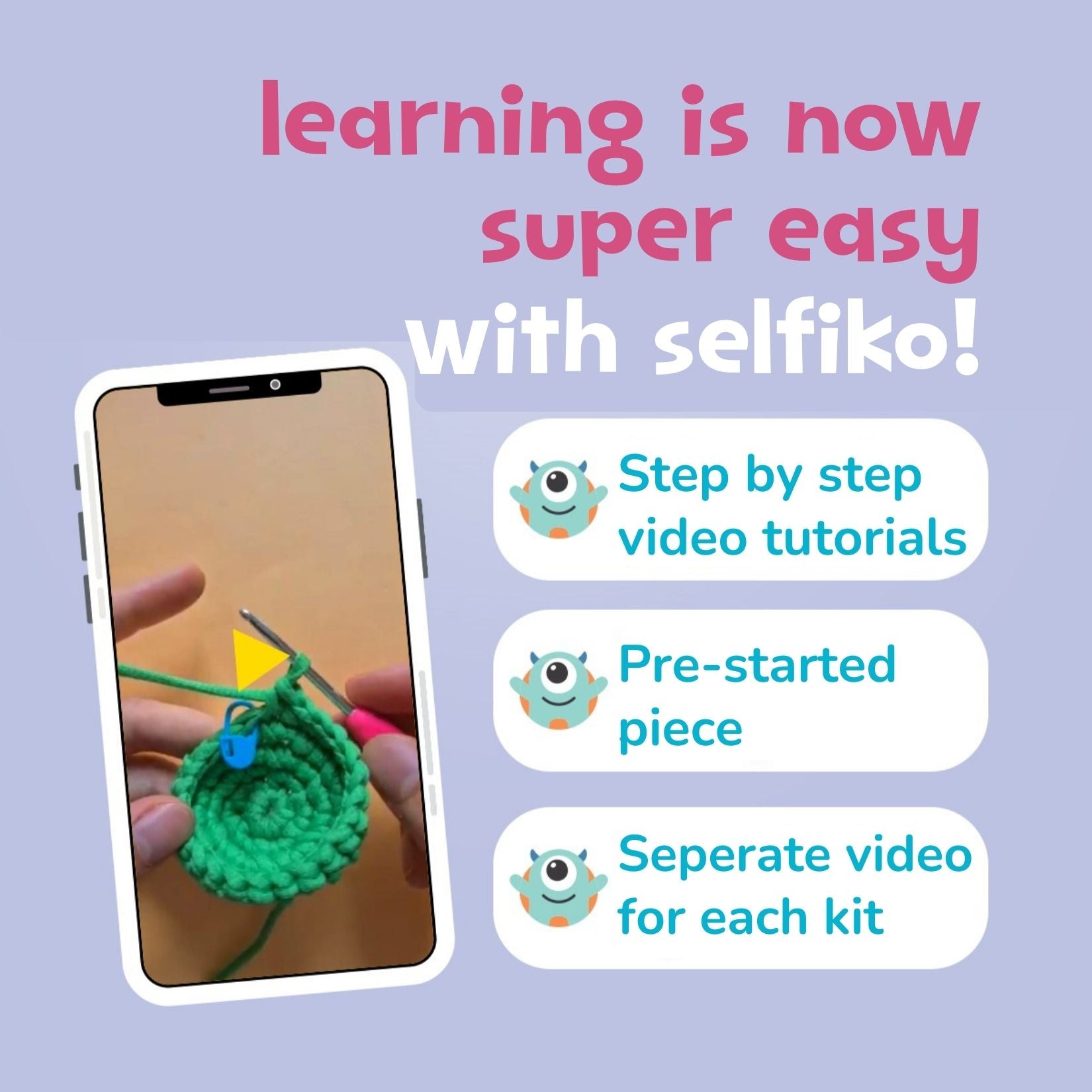 Bunnyko - Crochet Kit for Beginners