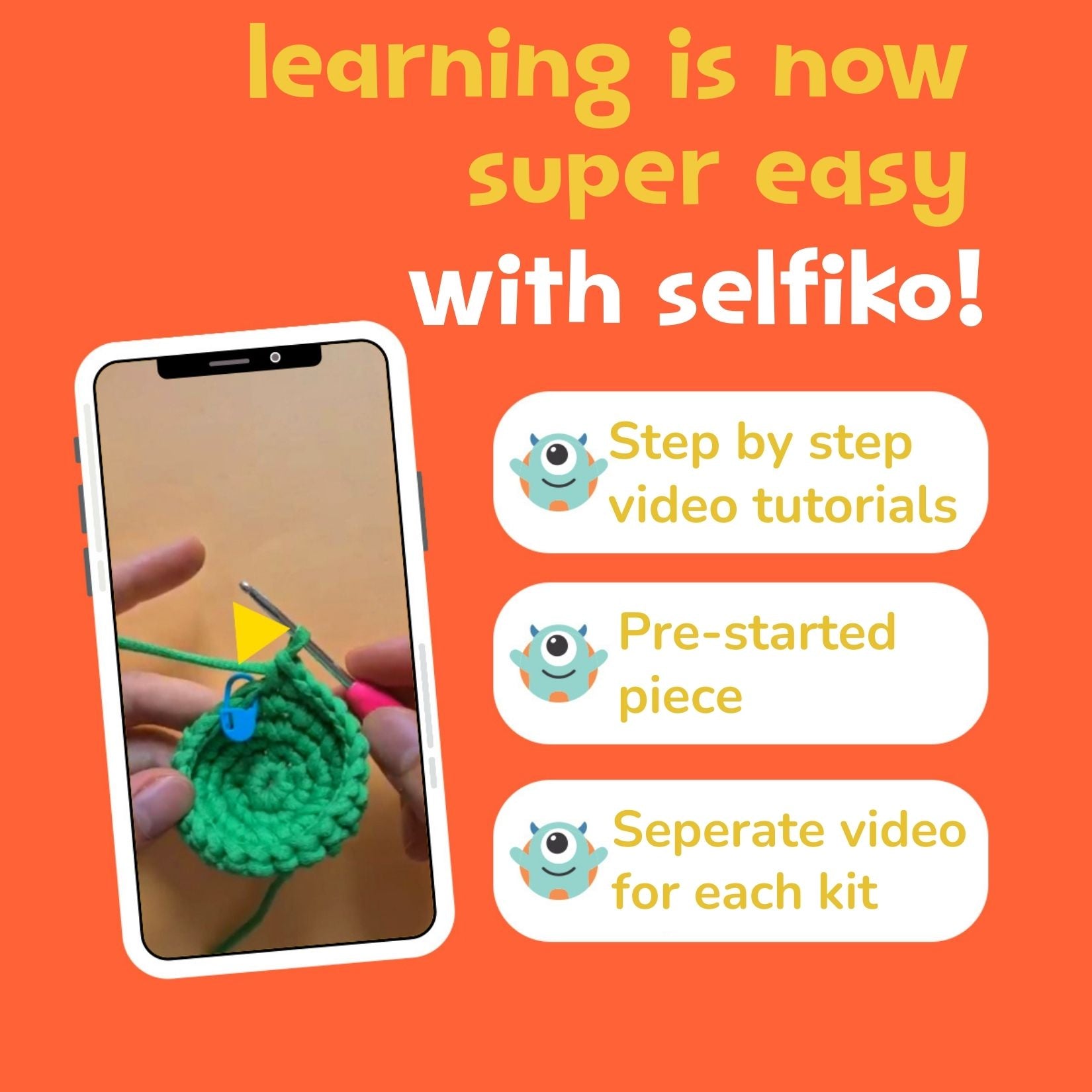 Chicko - Crochet Kit for Beginners