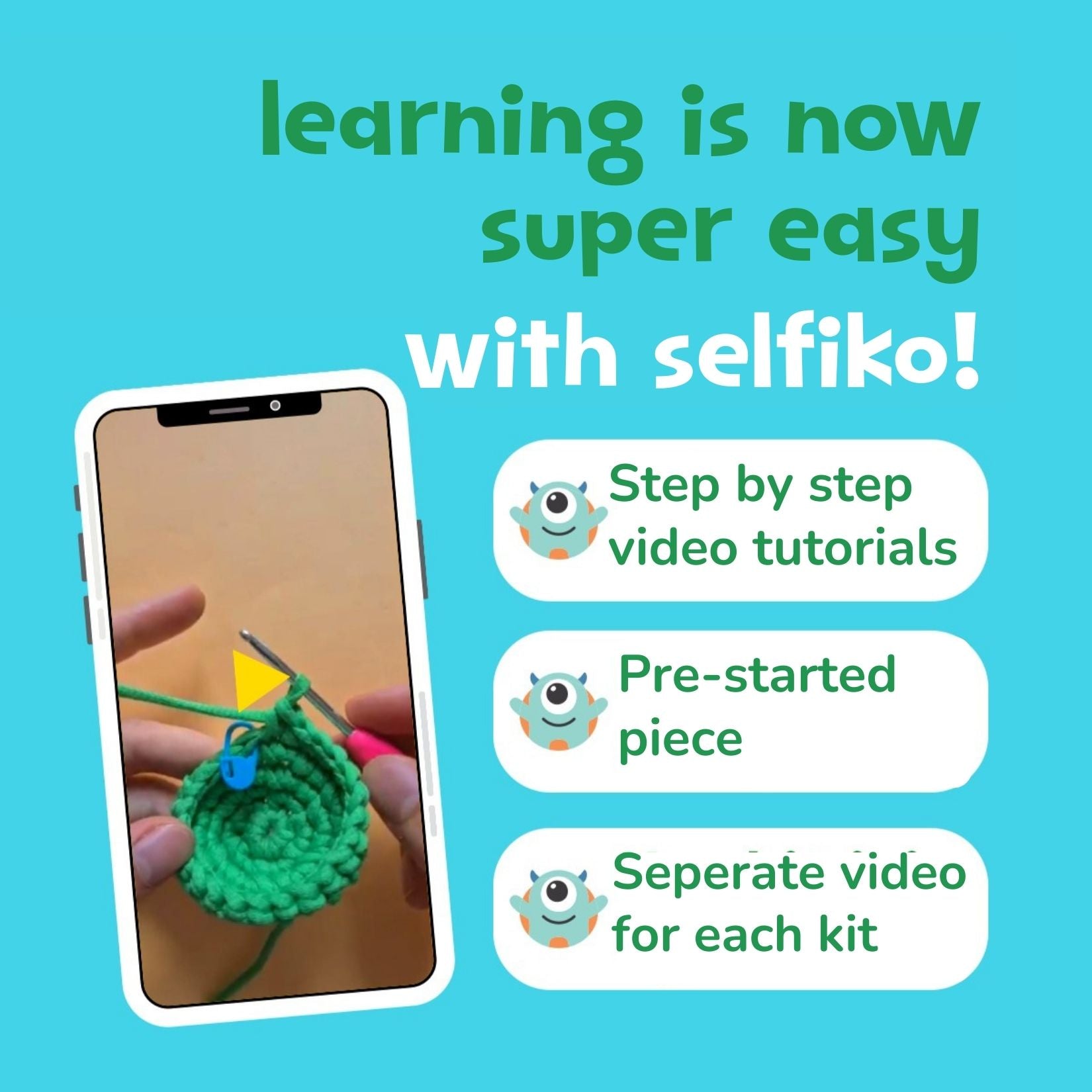 Froggo - Crochet Kit for Beginners
